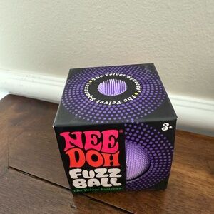 Nee Doh Fuzz Ball - Purple Velvet Squeezer